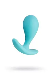 Анальна пробка ToDo Anal Plug Blob 5.5 см (бірюзовий) - мініатюра 14