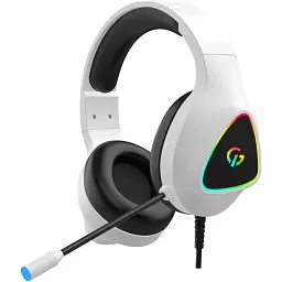 Навушники HF Stereo GamePro HS615 RGB White (HS615) UA - мініатюра 4