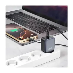 Зарядний пристрій XO USB-C PD20W Black (L153.black) - мініатюра 4