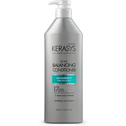 Балансирующий кондиционер Kerasys Hair Clinic System Scalp Care для лечения кожи головы 600 мл