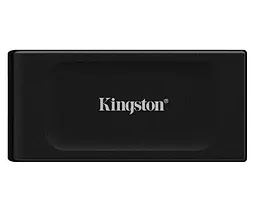 Зовнішній SSD накопичувач, 1Tb, Kingston XS1000, Black, Type-C 3.2 (Gen 2), 1050 / 1000 Мб/с (SXS1000/1000G) - мініатюра 2