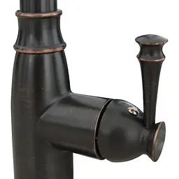 Змішувач для кухні з витяжним виливом Rea Deco black (REA-B0182) чорний матовий - мініатюра 4