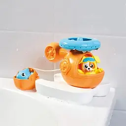 Іграшка для ванної Toomies Рятувальний вертоліт (E73305) - мініатюра 7