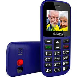 Мобільний телефон Sigma mobile Comfort 50 Easy Blue (4827798585238) UA-UCRF [131383] - мініатюра 3
