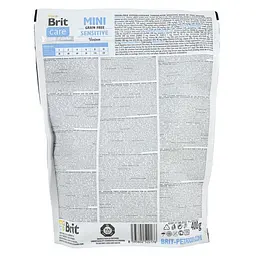 Сухий корм Brit Care GF Mini Sensitive 0.4 кг для собак міні порід з чутливим травленням - мініатюра 3