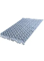 Килим Çift Taraflı 60х120 см gray white універсальний двухсторонній TC303375498