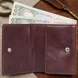 Жіноче вертикальне портмоне Tony Perotti з натуральної шкіри Nevada 3459 (90658) коричневе - мініатюра 2