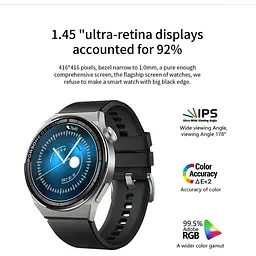 Смарт-годинник Celebrat SW5Pro Smart Watch Black - мініатюра 2