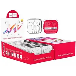 Hаушники Hoco series earphones for lightning display set M80 (20PCS) - мініатюра 4