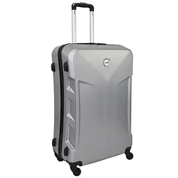 Валіза середня Semi Line 24 дюйми (M) дюйми (M) ABS-Plastic NASA Silver (T5797-2)
