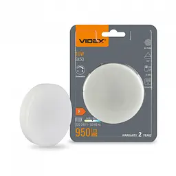 LED лампа VIDEX GX53D 10W 4100K 220V димерна