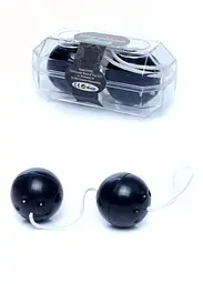 Вагінальні кульки Duo-Balls Black, 21 см, чорний