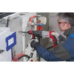 Перфоратор SDS-PLUS MILWAUKEE, PH 28, 820Вт, 3,4Дж (3 режими) (бічне руків’я, обмежувач глибини, кейс) - мініатюра 5