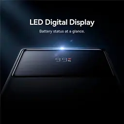 Зовнішній акумулятор Baseus Star-Lord Digital Display 30000mAh 30W Black [P10022905113-00] [101245] - мініатюра 4