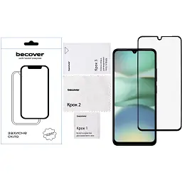 Скло захисне BeCover Xiaomi Redmi A5 4G Black (713418) - мініатюра 4