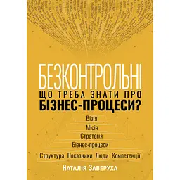 Безконтрольні. Що треба знати про бізнес-процеси? - Наталія Заверуха