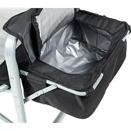 Складаний стілець KingCamp Director Chair Black/Medium Grey [2248.65.52] [146481] - мініатюра 5