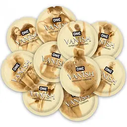 Набір презервативів ONE Vanish Hyperthin, 100 шт, ультратонкі, зі змазкою, паковання-тубус - мініатюра 2