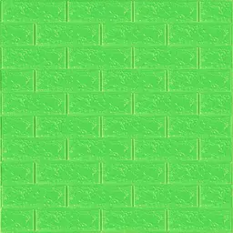 3D панель Sticker Wall самоклеюча 700x770x3мм цегла Зелена 013-3 SW-00000639