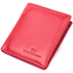 Яскравий жіночий гаманець із натуральної шкіри ST Leather 19465 червоний - мініатюра 5