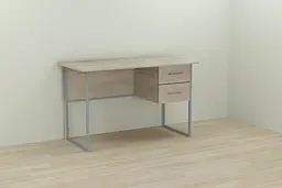 Комп'ютерний стіл Ferrum-decor Таккота 75x140x70 сірий ДСП Дуб Сонома 16мм (FRD-102349) - мініатюра 4