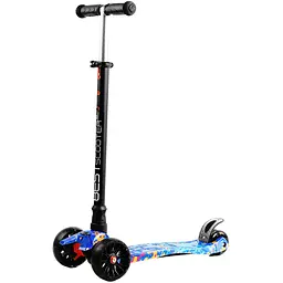 Самокат Maxi Best Scooter 59х15х30 см Різнобарвний 000231328