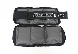 Обтяжувачі EasyFit 2 х 0,5 кг для ніг та рук з металом (EF-AWTМ-050) - мініатюра 2
