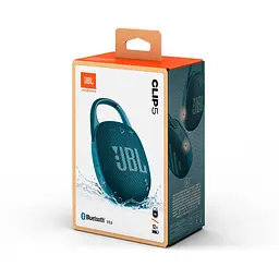 Портативна колонка JBL Clip 5 JBLCLIP5BLU Blue - мініатюра 10
