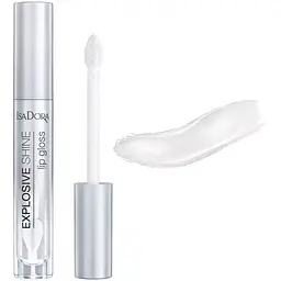 Блиск для губ IsaDora Explosive Shine Lip Gloss відтінок 80 (Crystal Clear) 3.5 мл (574891) - мініатюра 2