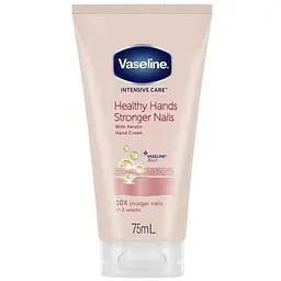 Крем для рук і нігтів VASELINE 75мл INTENSIVE CARE з Кератином