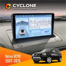 Штатна магнітола Volvo XC90 2007-2015 Cyclone C9-012 4x64, DSP, 4G Cyclone (НФ-00008076)
