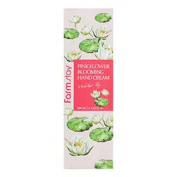 Крем для рук та нігтів FarmStay Pink Flower Blooming Hand Cream Water Lily з екстрактом лілії 100 мл - мініатюра 3