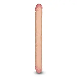 Двосторонній фалоімітатор LoveToy 17 King Size Realistic, 45 см - мініатюра 2