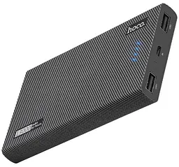 Портативна батарея Power Bank Hoco Wooden 13000mAh Grey B36 - мініатюра 6