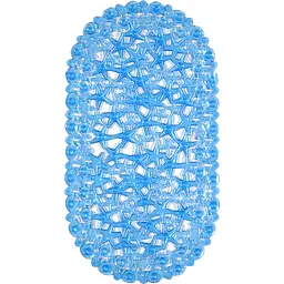 Килимок для ванної Eco Fabric Морська зірка 68х37 см прозоро-синій (6837-006) - мініатюра 2