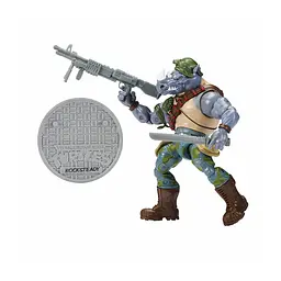 Набір фігурок TMNT Черепашки-ніндзя класичні Леонардо проти Рокстеді, 15 см (81276) - мініатюра 2