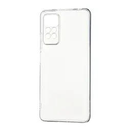 Чохол Silicone Case WS Protected Camera Xiaomi Redmi Note 10 Pro/Note 10 Pro Max Прозорий
