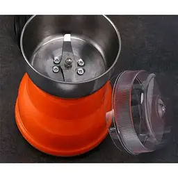 Кавомолка Domotec KP-125 електрична роторна 150 г 180 Вт помаранчева (lp-87436_234) - мініатюра 6
