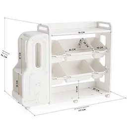Стелаж Mealux Sheriff White (KD-E141 White) - мініатюра 2