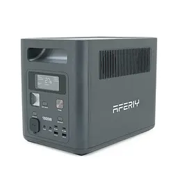 Портативная станция AFERIY AF-P180, LiFePO4 1024Втч. (max1800)Вт, XT60 MPPT 11.5-50В-20А(500W), 4xAC 220v. LED. 2-USB-A 18W , 2xType-C PD20+140Вт, DC+прикуриватель12В/10А, 100% заряд - 1,5 часа, 350*220*263 мм, 11.6kg - мініатюра 2