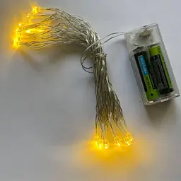 Світильник LED світлодіодний 20 led, батарейки 2шт - мініатюра 2