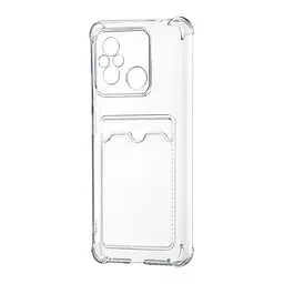 Чохол Clear Pocket Case Xiaomi Redmi 12C/Redmi 11A/Poco C55 Прозорий