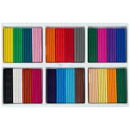 Пластилін восковий Kite Classic 24 кольори 480 г (K-089) - мініатюра 2