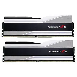 Модуль памятi DDR5 2x16GB/5600 G.Skill Trident Z5 Silver (F5-5600J4040C16GX2-TZ5S)