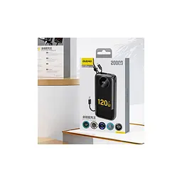 Батарея універсальна Dudao K13Pro 20000mAh 22,5W PD, QC, with built-in USB-C/Lightning cables (6977196680276) - мініатюра 2