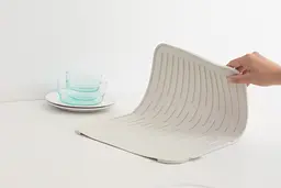 Килимок-сушарка для посуду Brabantia Dish Drying, 43,8 х32,5х0,9 см, м'ятний (117466) - мініатюра 4