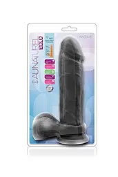Фалоімітатор Au Naturel Bold Massive 9" 24.1 см чорний - мініатюра 2