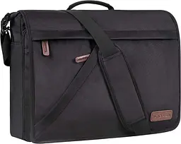 Сумка листоноша для ноутбука 15,6 дюймів Kroser Laptop Bag NTM2832NX Чорна