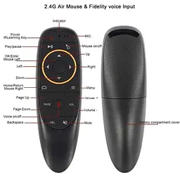 Аеропульт Air Mouse G10S бездротова повітряна мишка Android Google TV BOX - мініатюра 2