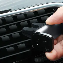 Автотримач Baseus Steel Cannon Air Outlet Car Mount Black [SUGP-01] [64544] - мініатюра 8